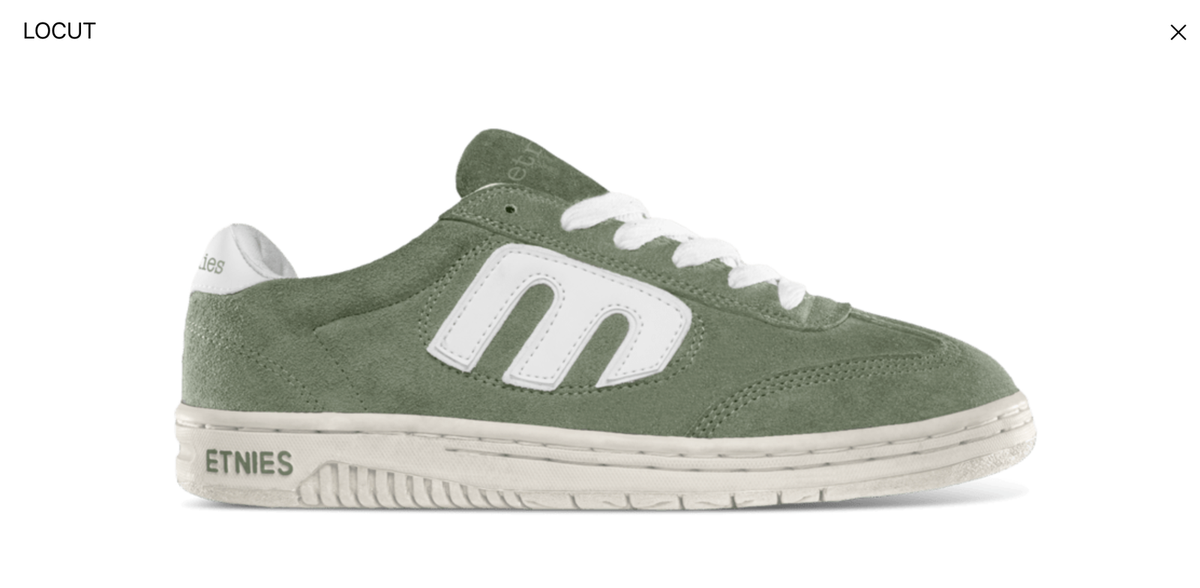 Etnies Locut Ls Sage Skate Shoes