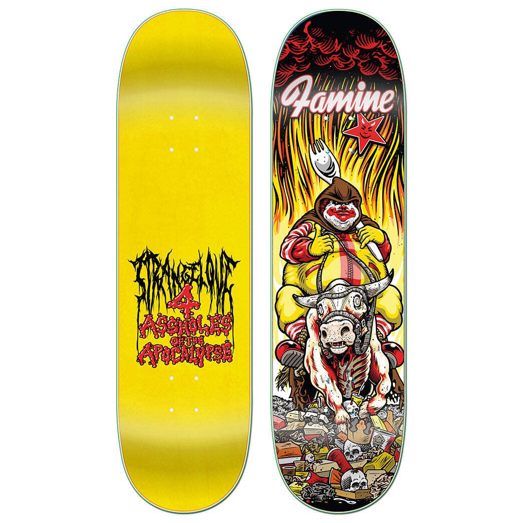 Strangelove Sean Cliver "Famine" 8.75" Skateboard Deck
