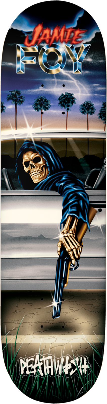 Deathwish Jamie Foy Samborghini Reaper 8.25" Skateboard Deck