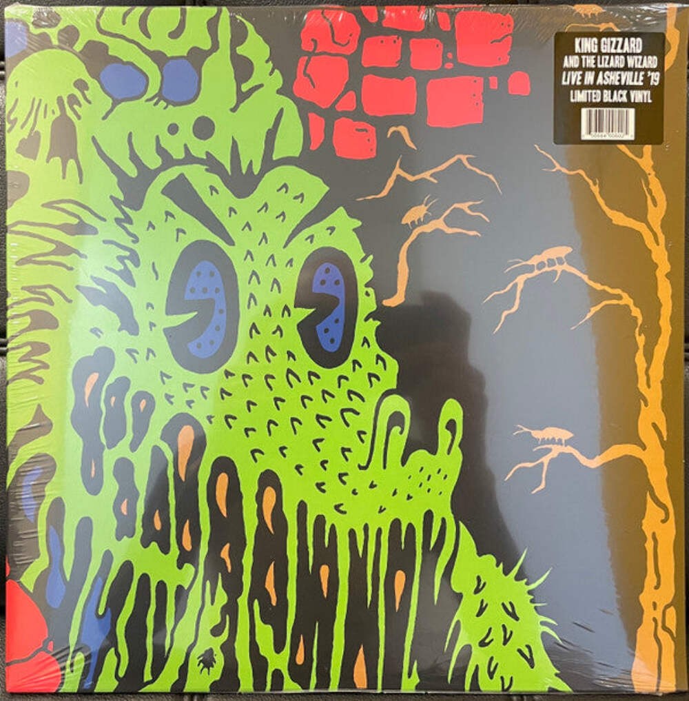 KING GIZZARD & THE LIZARD WIZARD – Live in Asheville ’19 2x Vinyl LP Record