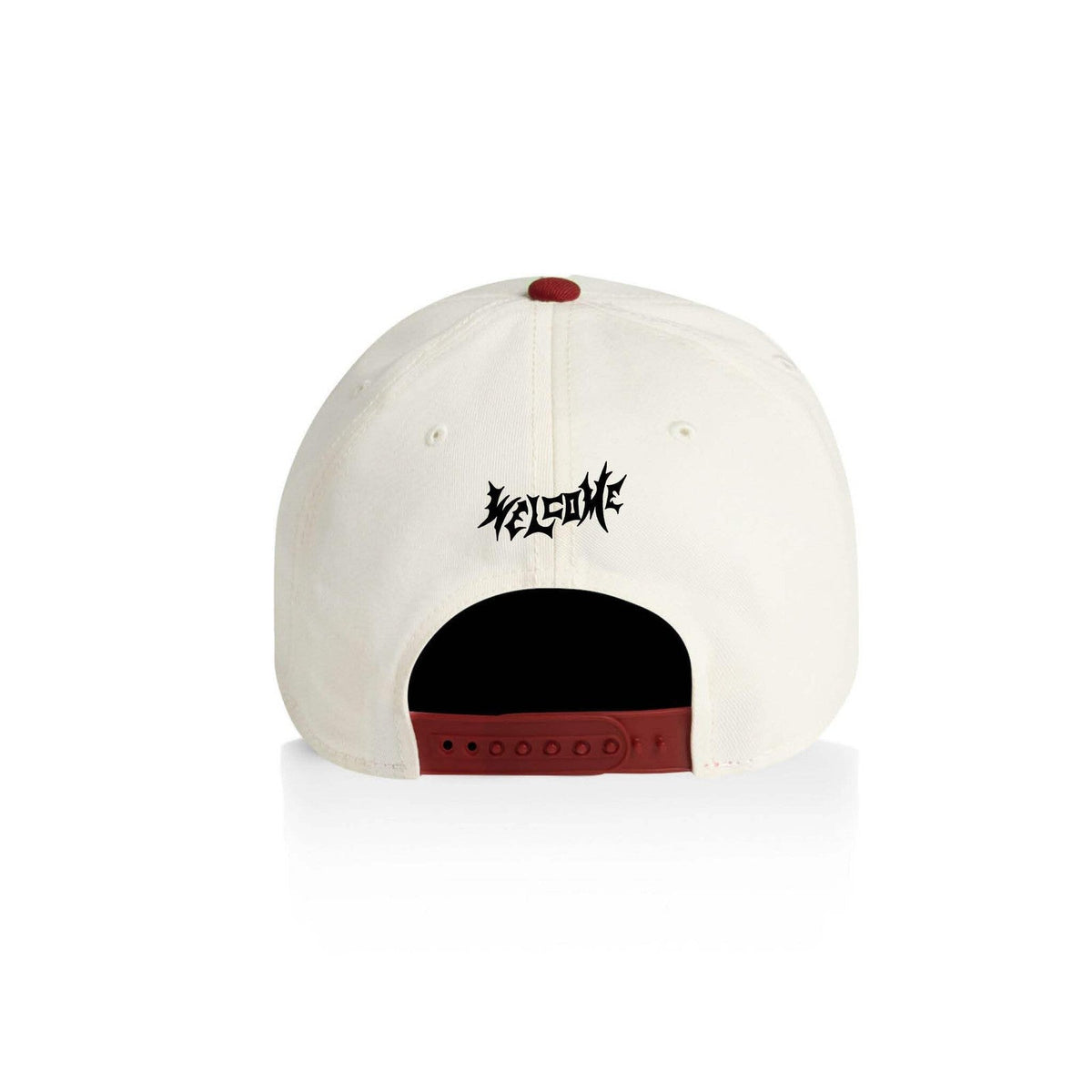 Welcome X Slipknot Nonagram (White/Red) Hat