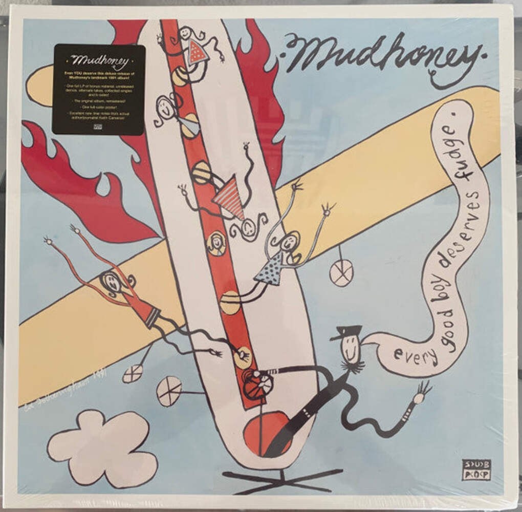 Mudhoney – Every Good Boy Deserves Fudge Blue Splatter/ Red Color Vinyl 2xLP Vi