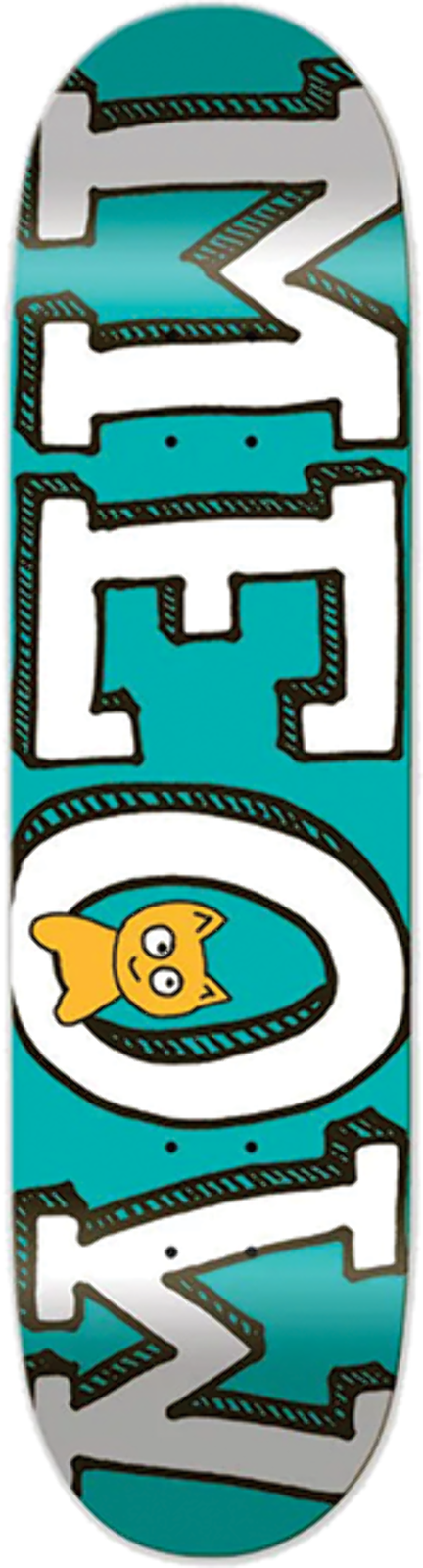 Meow Team Logo 7.75" Skateboard Deck