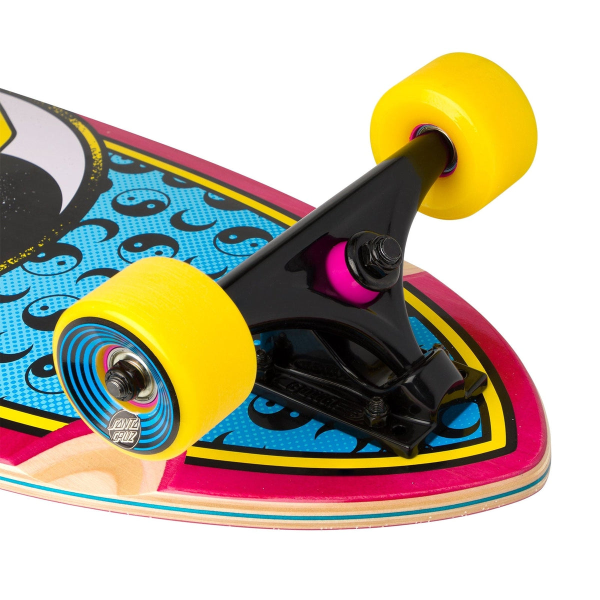 Santa Cruz Yin Yang Dot Pintail Cruzer Complete Skateboard 9.2 X 33