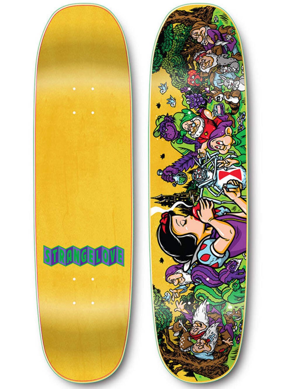 Strangelove Apple Princess II 8.625" Skateboard Deck