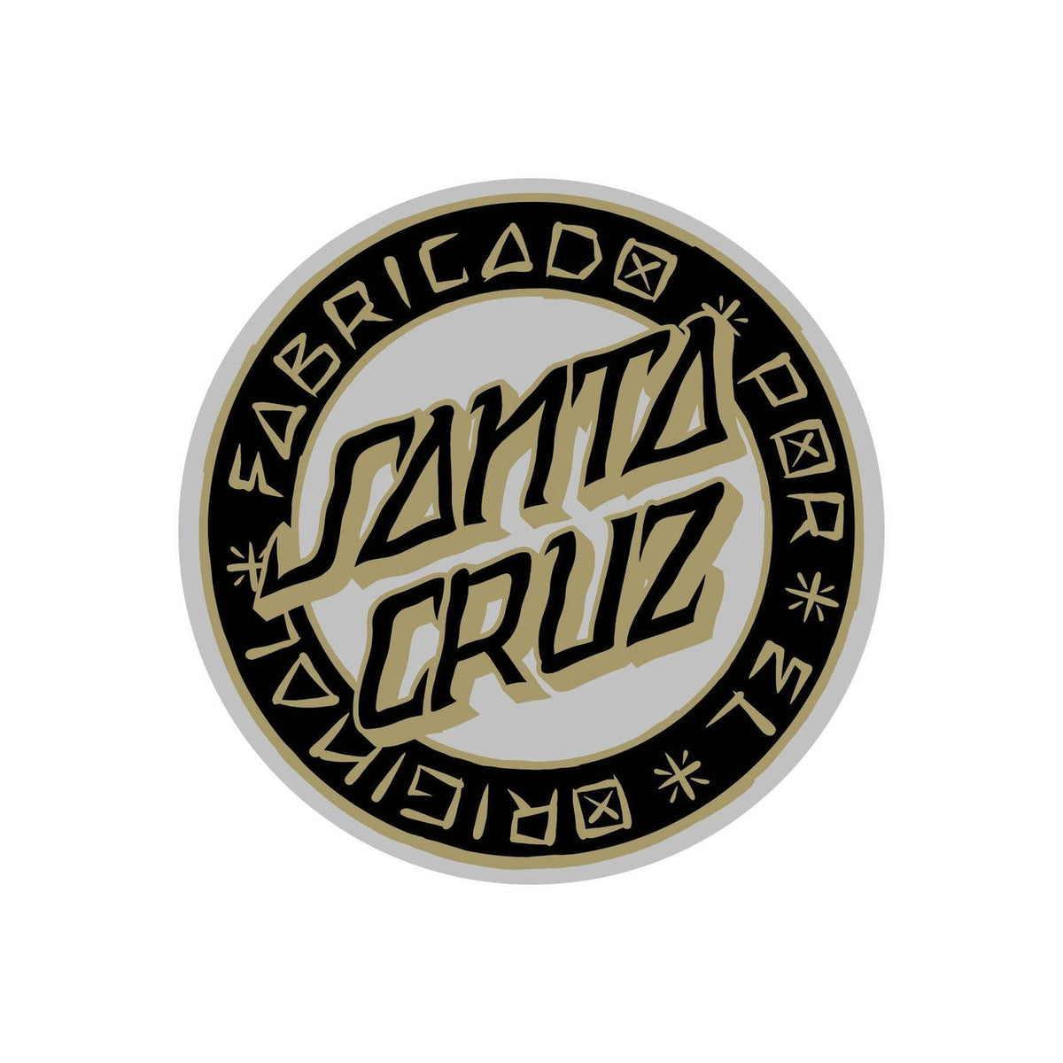 Santa Cruz Loco Dot Sticker