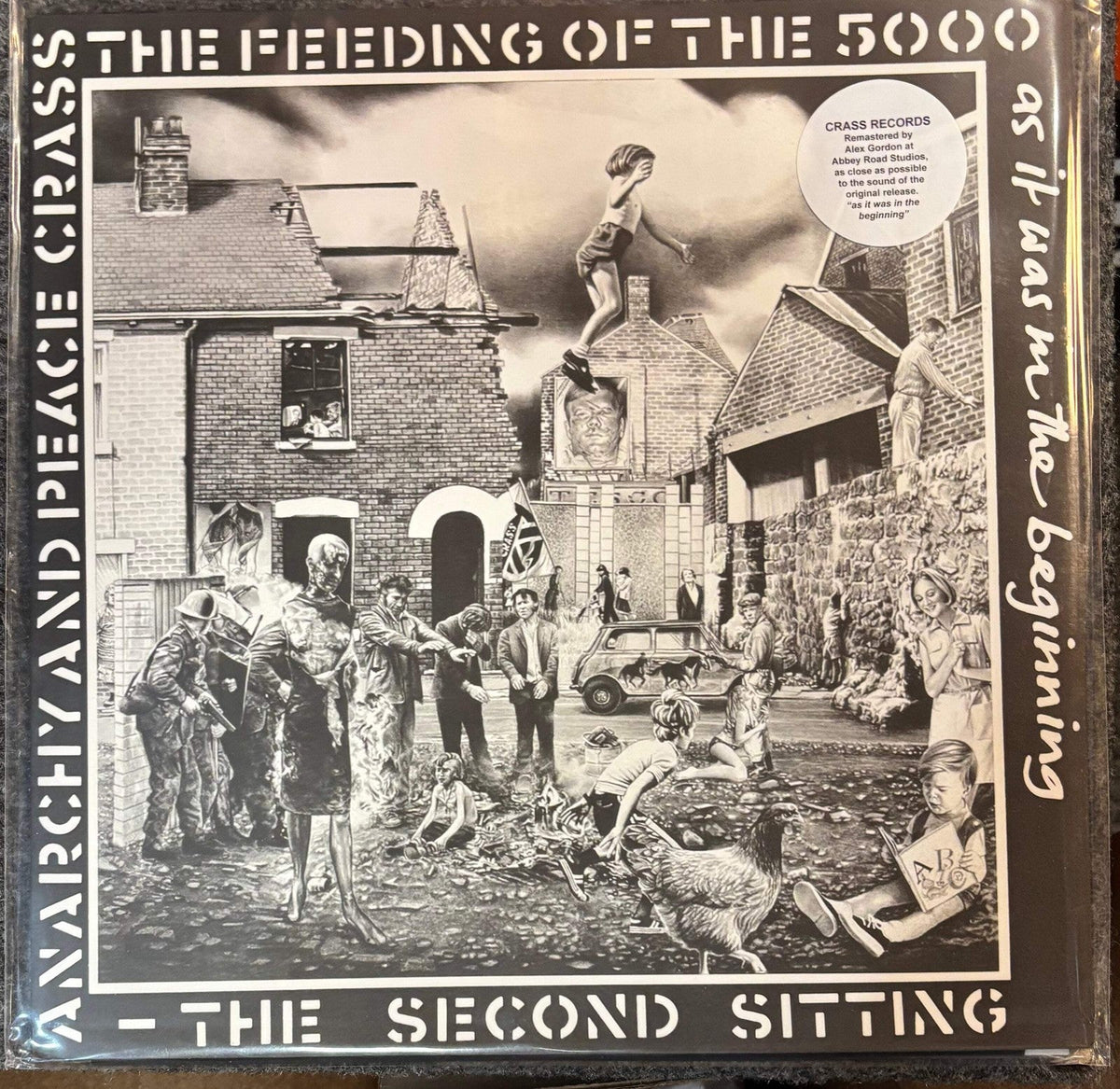 CRASS – FEEDING OF THE 5000 Vinyl LP Record