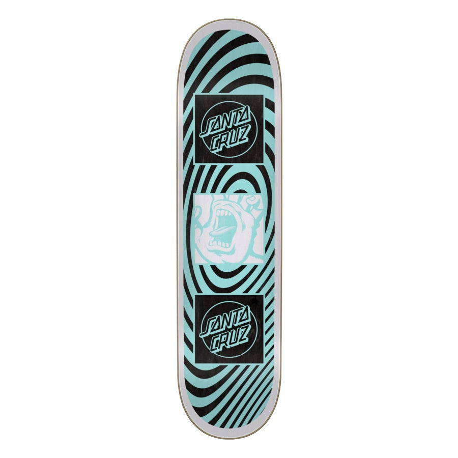 Santa Cruz Hand Warp Team Skateboards Deck - 7.75" - Bow Shock Marketplace