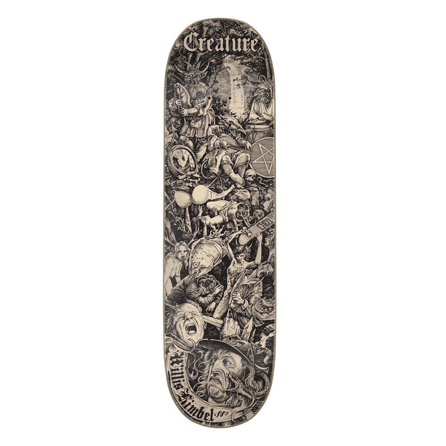 Creature Kimbel The Lore VX Skateboard Deck - 8.8″ - Bow Shock Marketplace