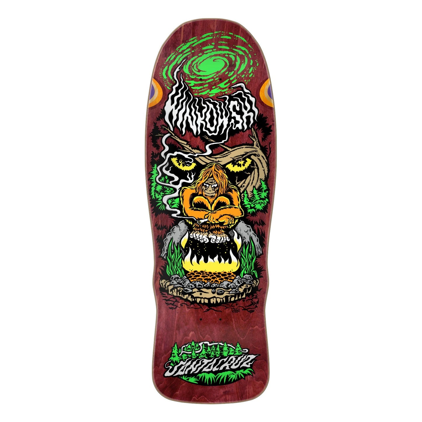 Santa Cruz Winkowski Bigfoot Shaped Skateboard Deck - 10.35″ - Bow Shock Marketplace