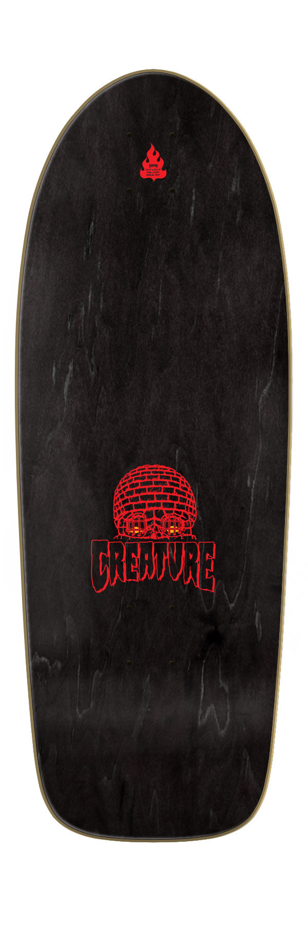 Creature Doom Skull 10.4" Shaped Skateboard Deck