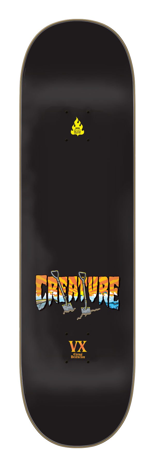 Creature Worthington Paradise 8.6" VX Skateboard Deck