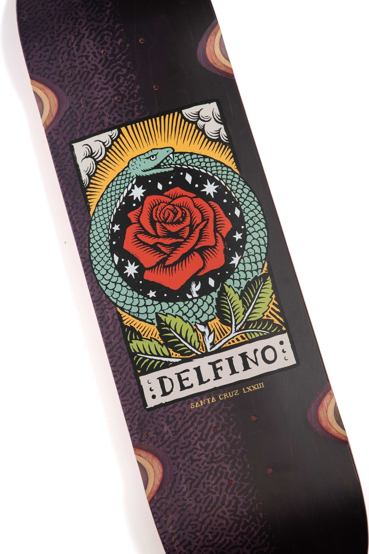 Santa Cruz Fabiana Delfino "Ouroboros" 8.25" Skateboard Deck