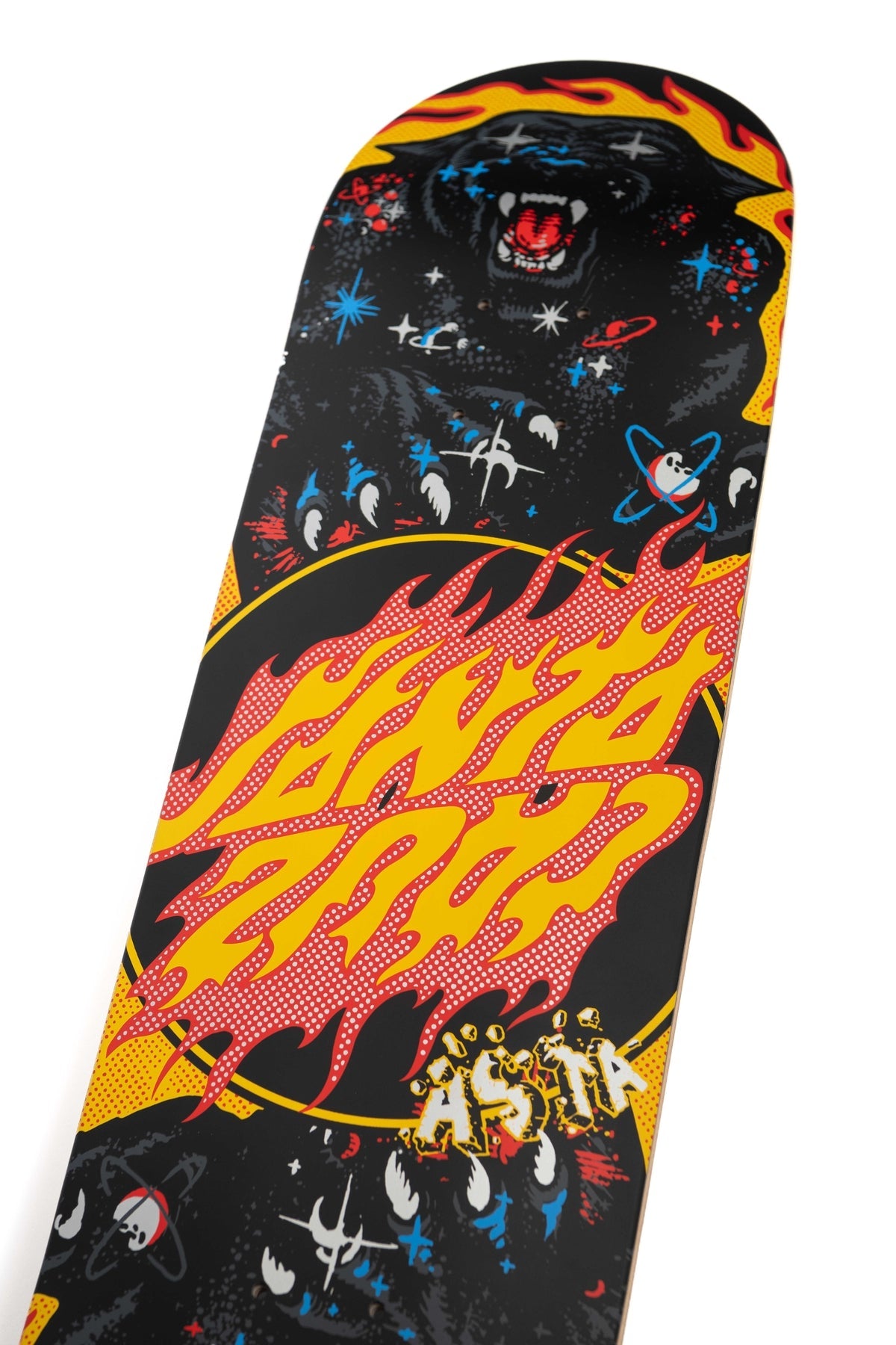 Santa Cruz Tom Asta "Cosmic Cat" 8.2" Twin Tip Skateboard Deck