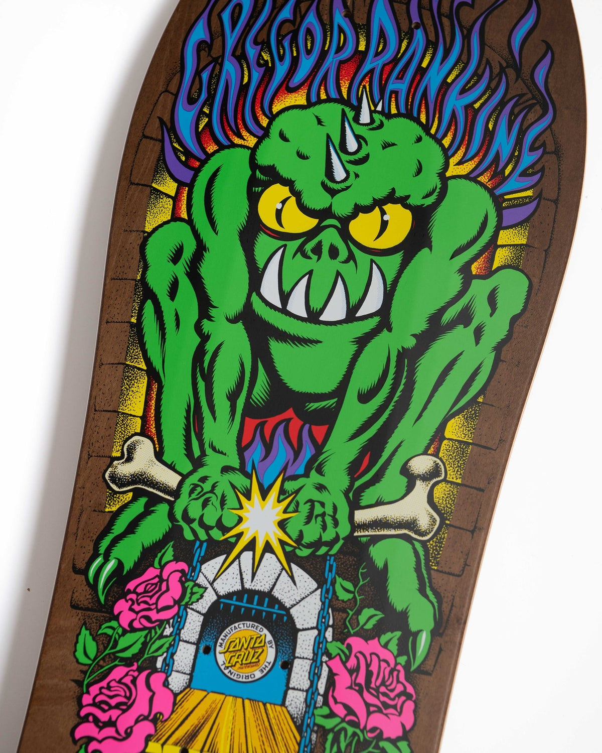 Santa Cruz Gregor Rankine "Monster" Reissue 10.39" Skateboard Deck