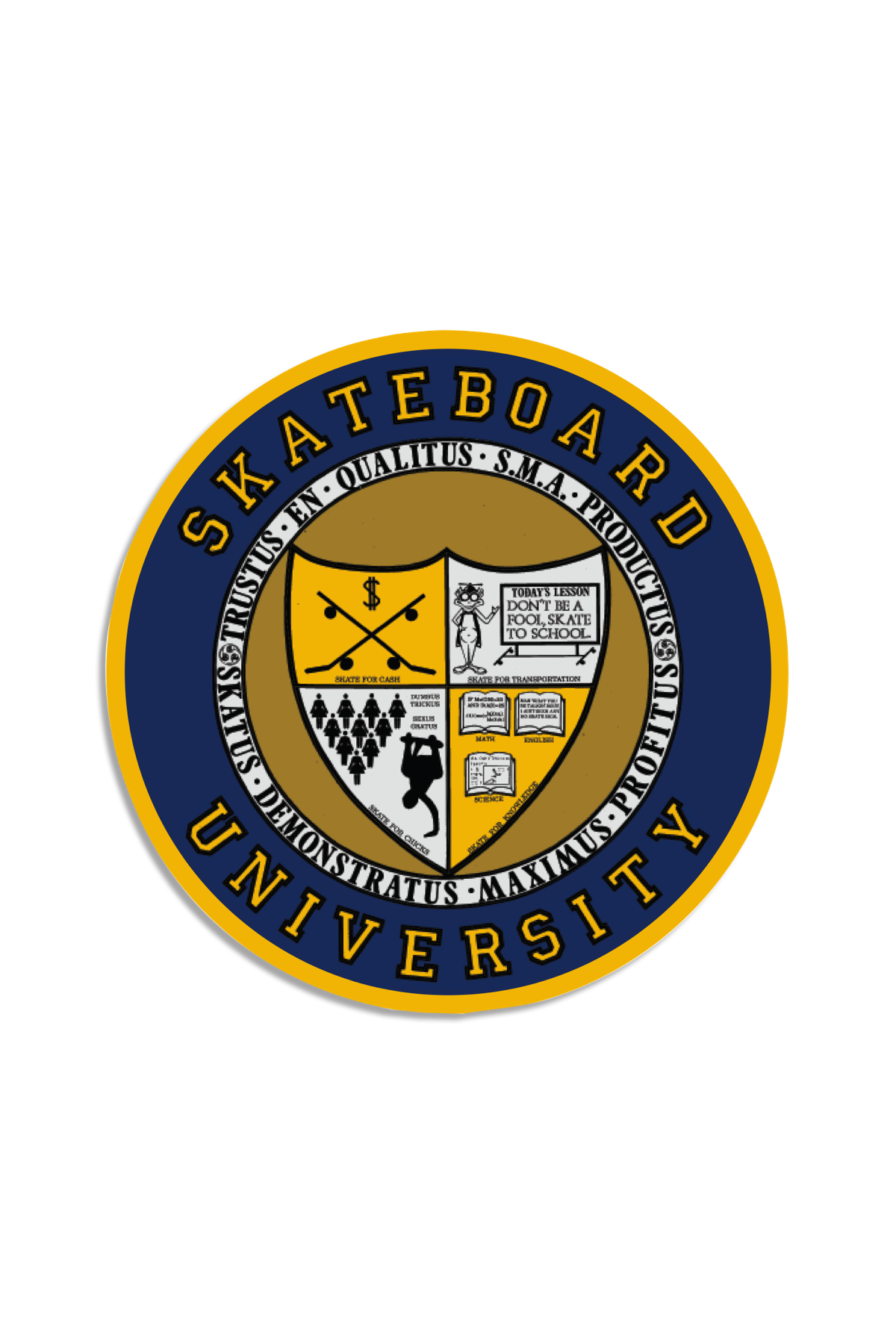 World Industries - Skateboard University Sticker 5 Pack
