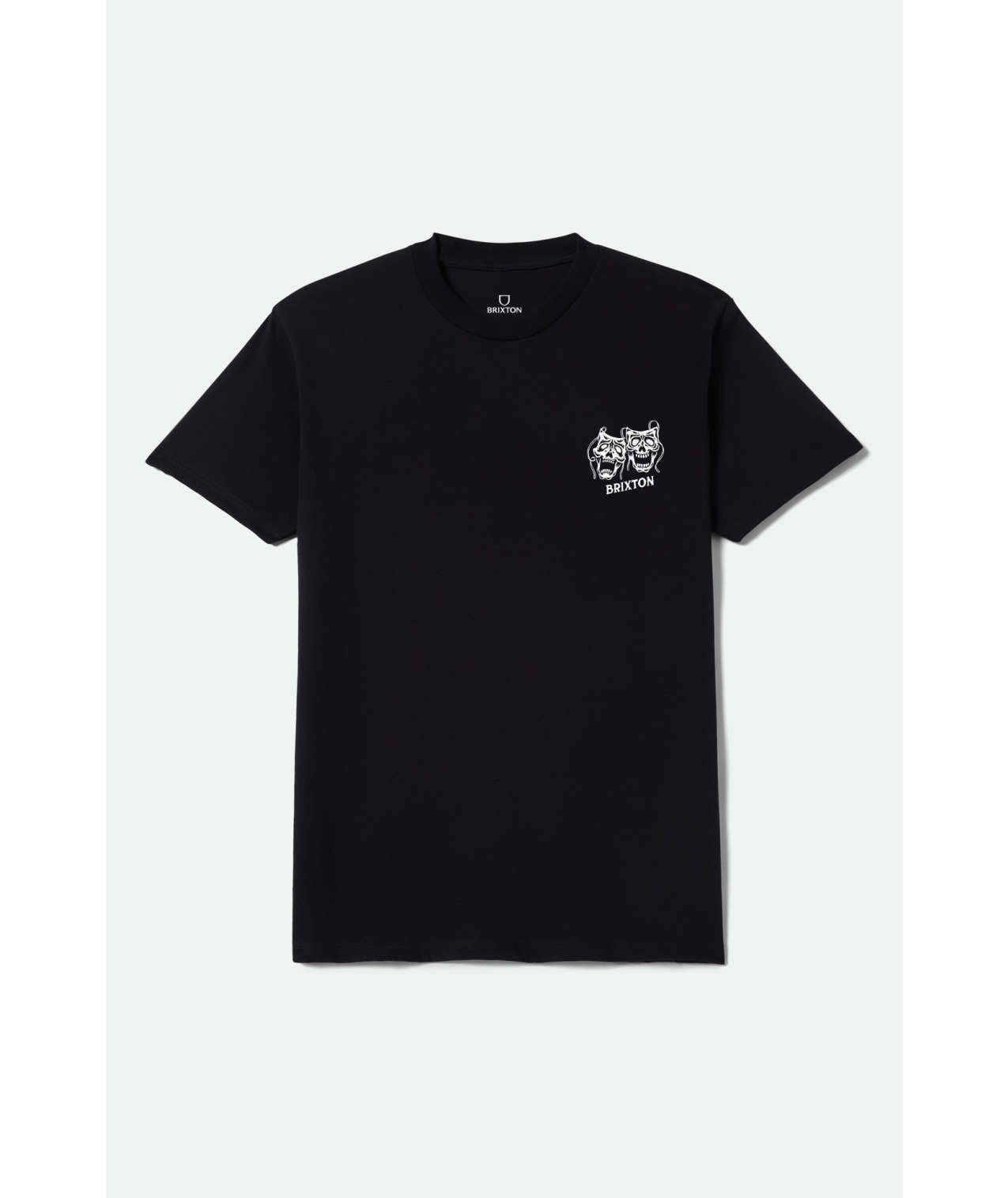 Brixton Smile Always Black Worn Wash Standard S/s Shirt