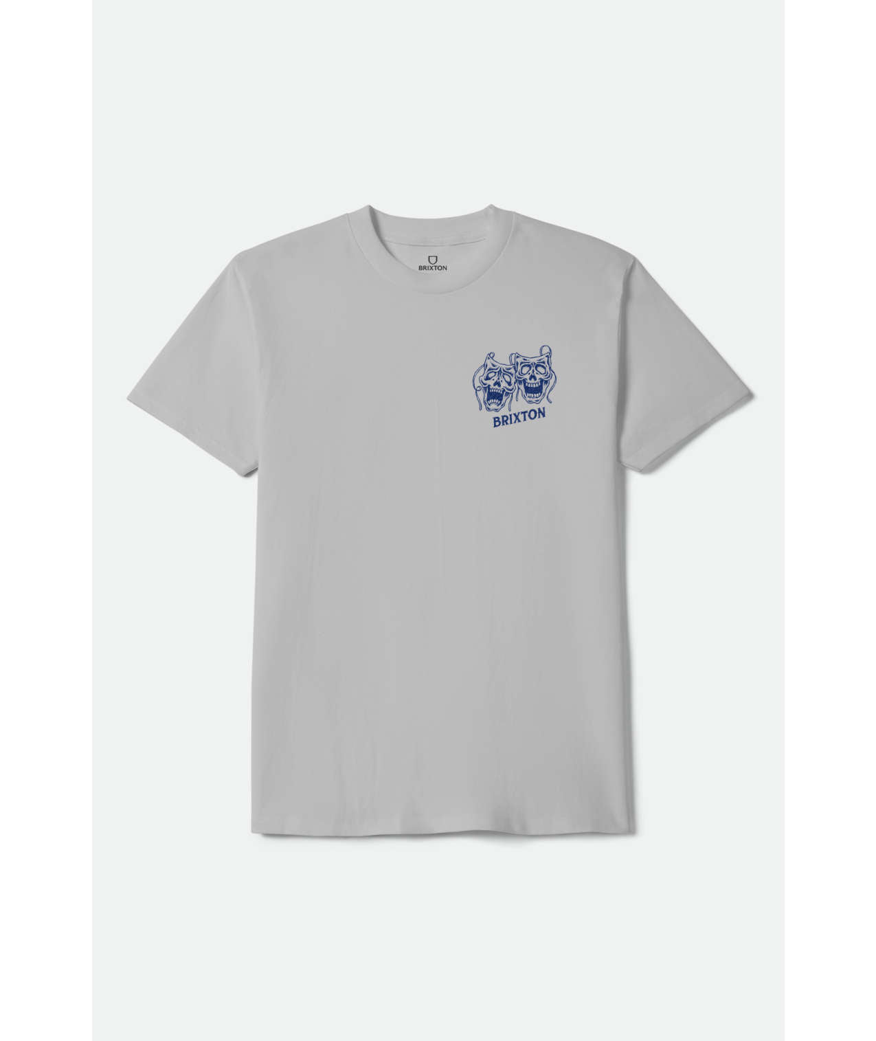 Brixton Smile Always Pebble Stone Worn Wash Standard S/s Shirt