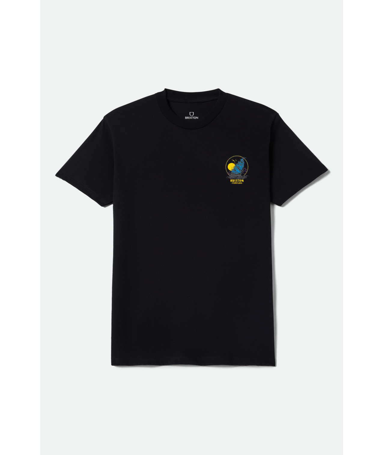 Brixton High Seas Black Standard S/s Shirt