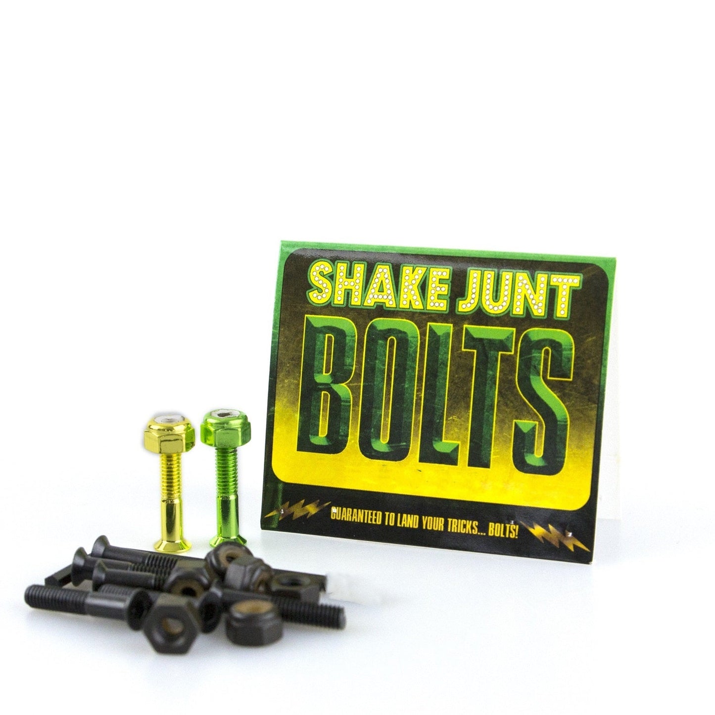 Shake Junt Bag-O-Bolts 1" Phillips - Black/Green/Yellow - Bow Shock Marketplace