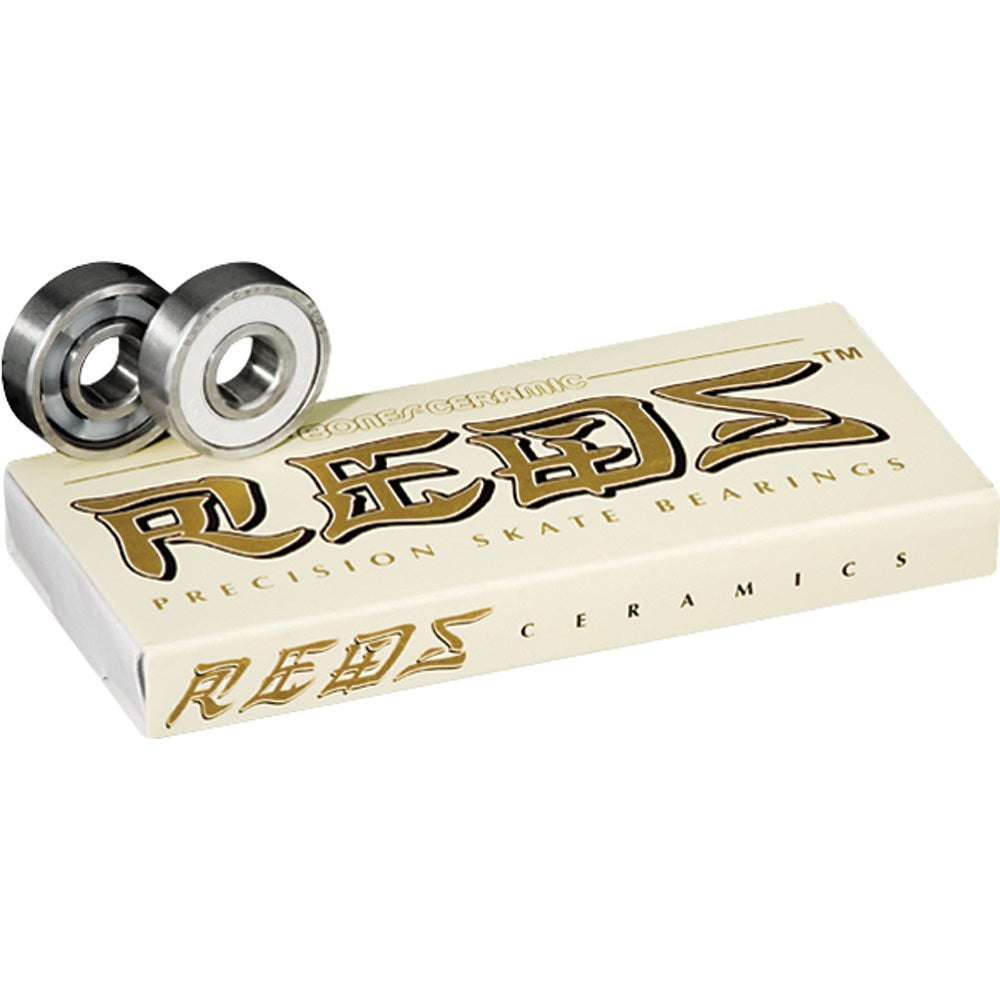 Bones Bearings Ceramic Super Reds (Set of 8) - Bow Shock Marketplace