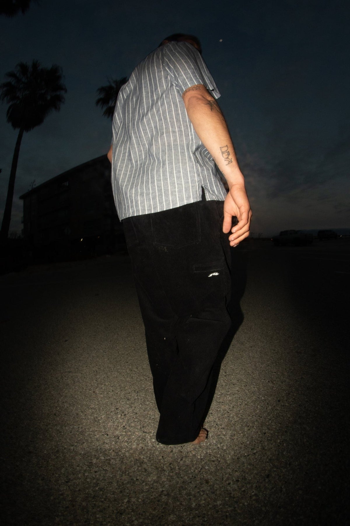Rusty Benson Corduroy Elastic Waist Pants