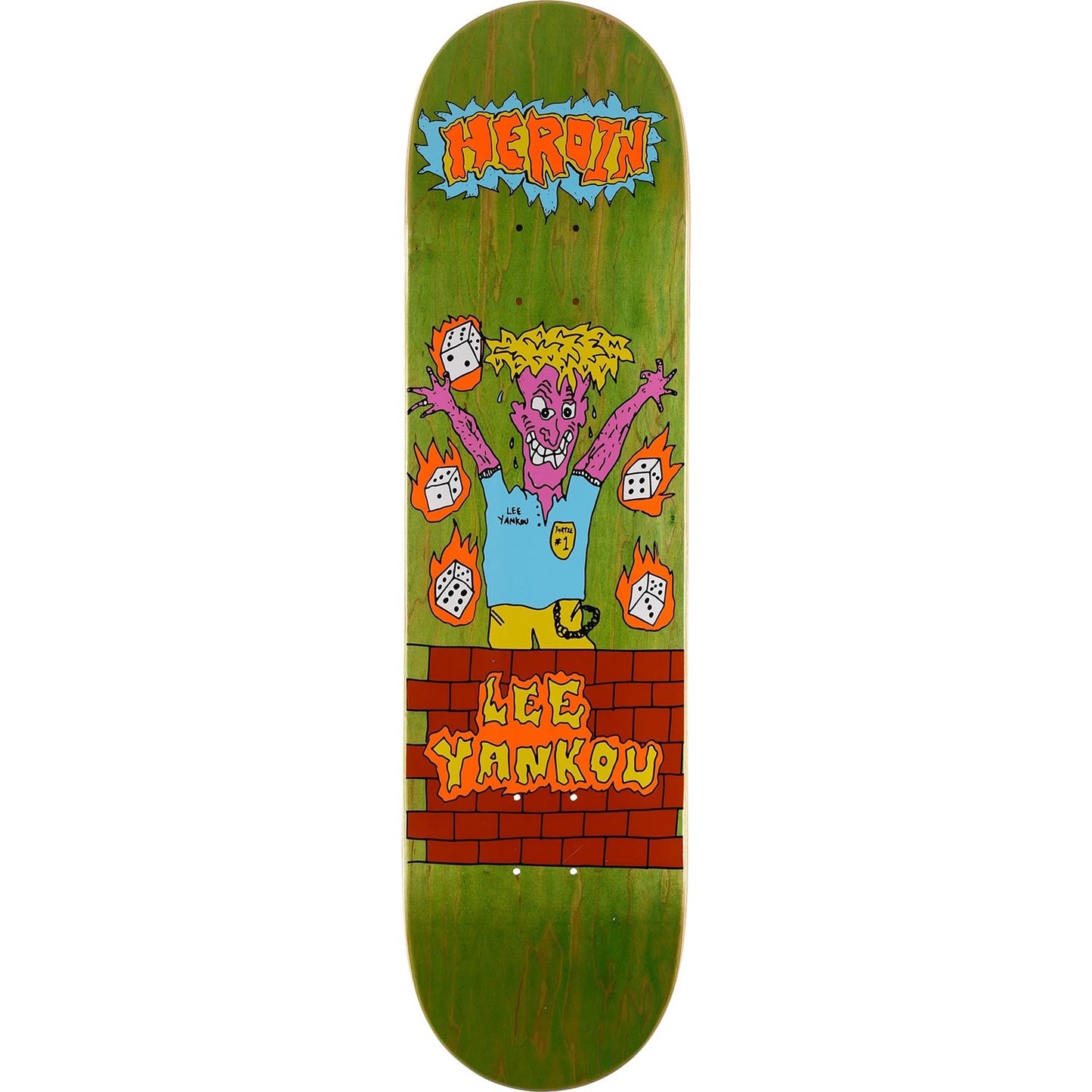 Heroin Yankou Dead Toon Deck - 8.25″ - Bow Shock Marketplace