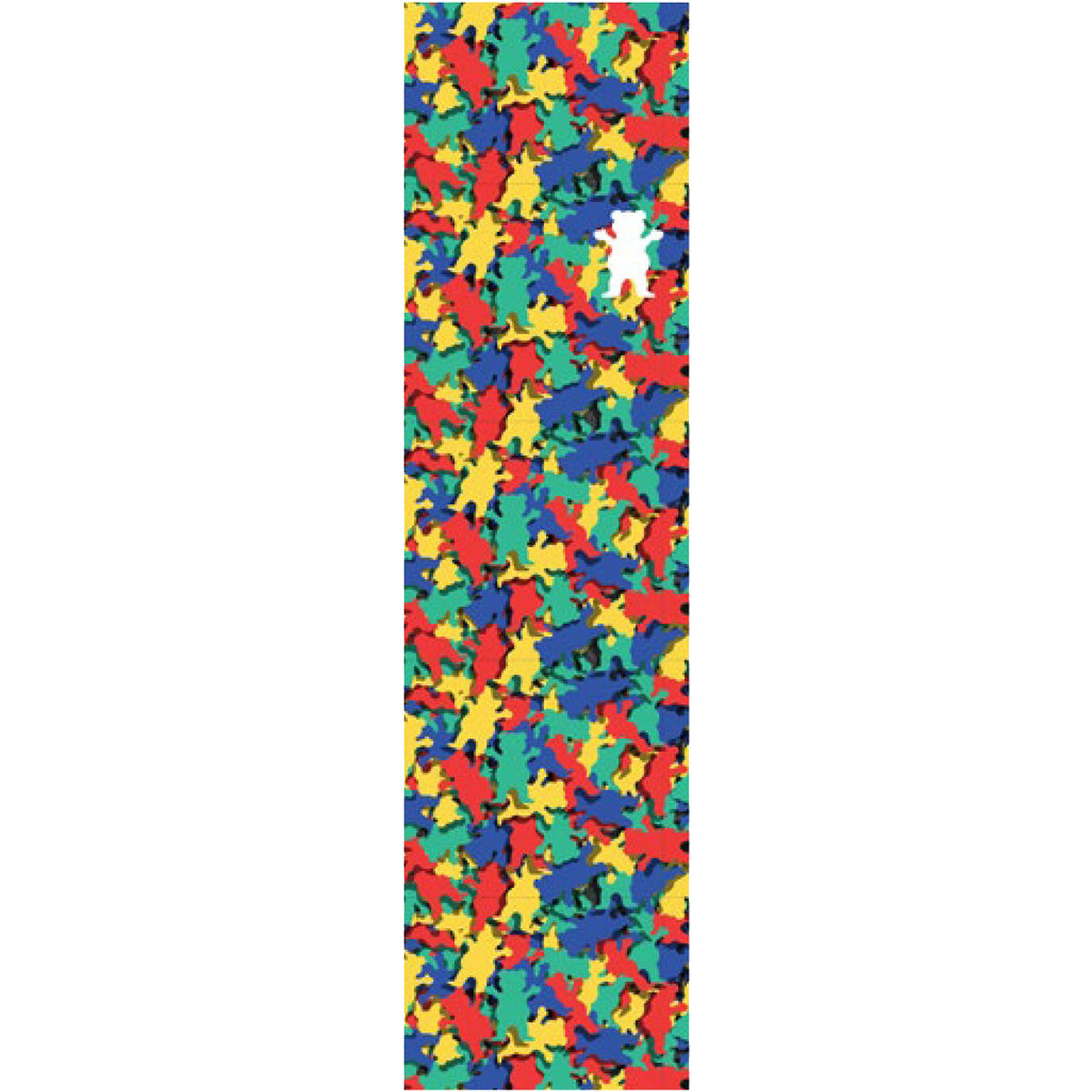 Grizzly Pattern Fill OG Bear Single Sheet Griptape - 9"x33"