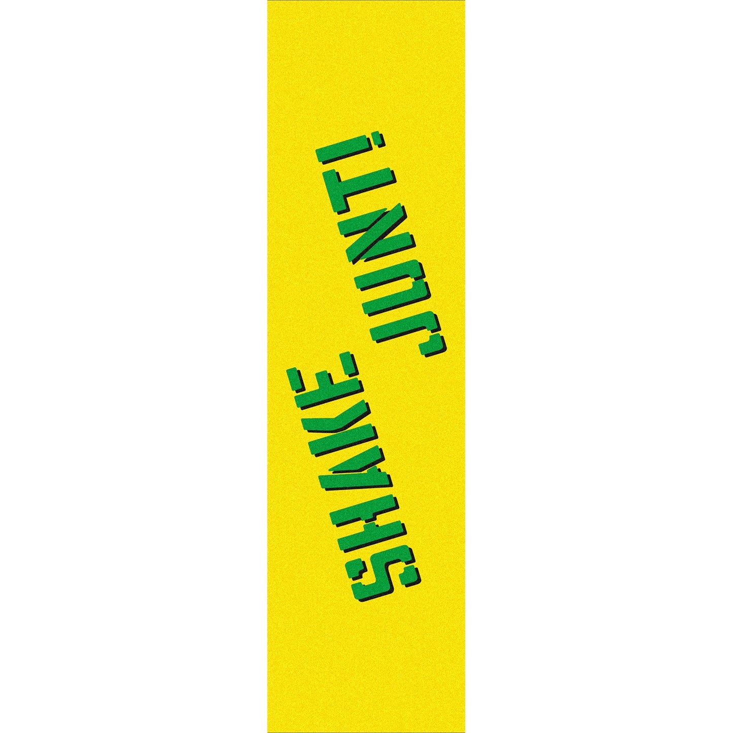 Shake Junt Colored Single Sheet Griptape 9"x33" - Yellow/Green - Bow Shock Marketplace