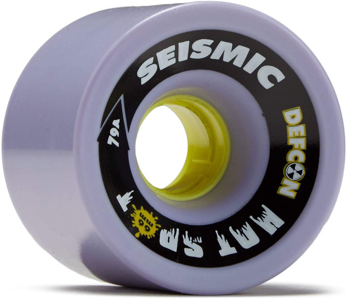 Seismic Hot Spot Defcon Wheels 66mm 79a - Plum (Set of 4) - Bow Shock Marketplace