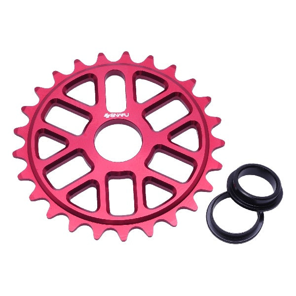 Snafu Ola Sprocket 28T - Red - Bow Shock Marketplace