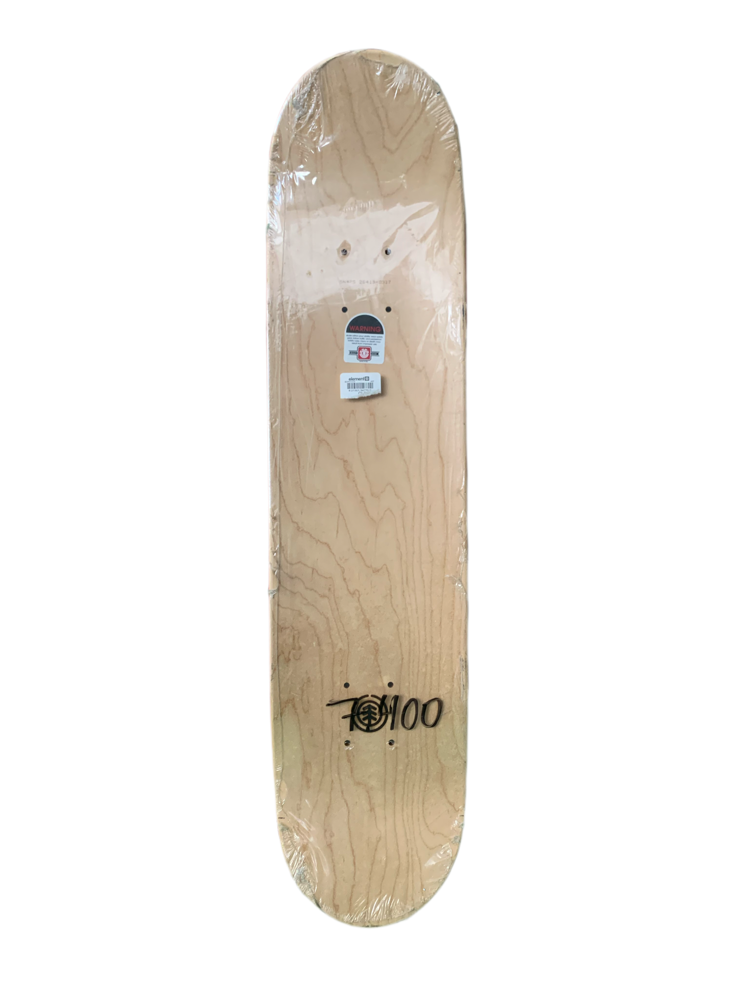 Element Colt Cannon Fiberlight Peace Sign 7.5" Classic Skateboard Deck