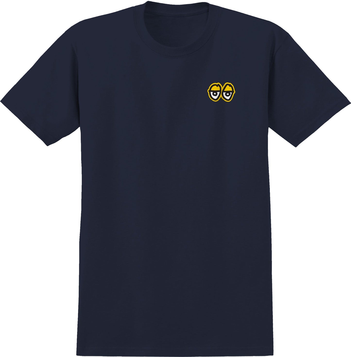 Krooked New Tricks True Navy Yellow S/s Shirt