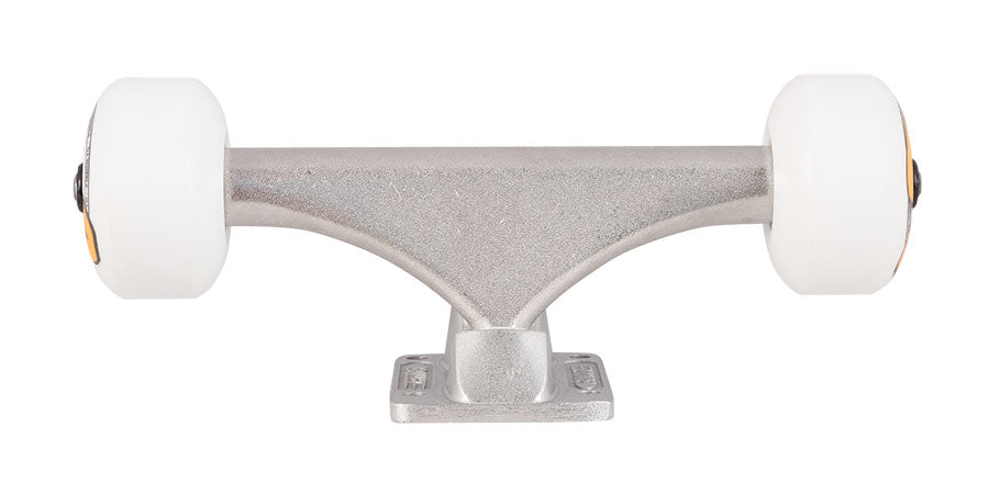 Bullet Raw Trucks + Bearings + OJ Concentrate 53mm 101a White Wheels (Set of 2) Board Assembly - Bow Shock Marketplace