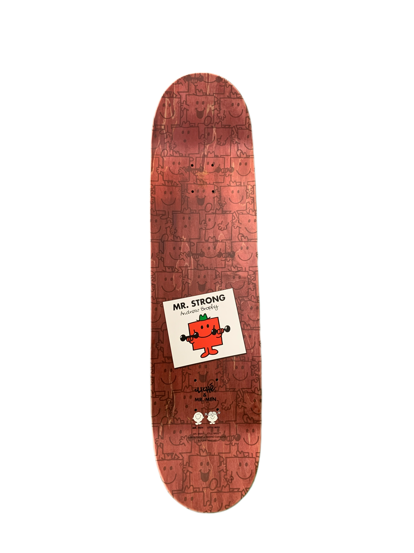 Cliche x Mr. Men Andrew Brophy Mr. Strong 8.5" Classic Skateboard Deck