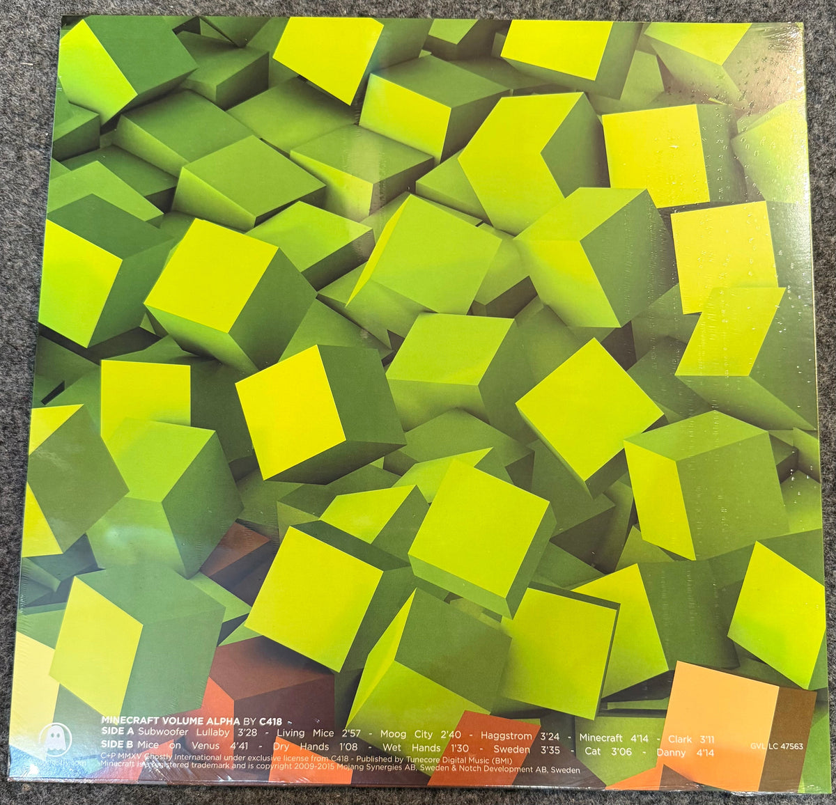 C418 - Minecraft Volume Alpha (Green Translucent Vinyl) LP Record