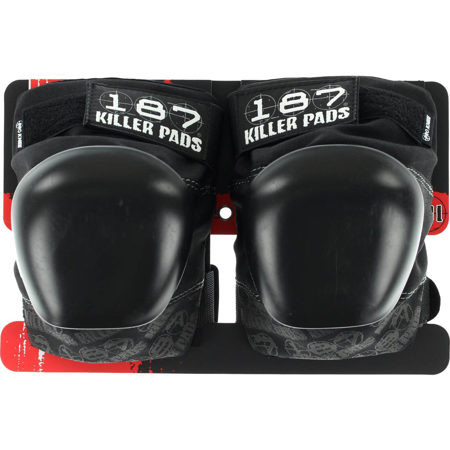 187 Killer Pads Junior Pro Knee Pads - Black/Black - Bow Shock Marketplace