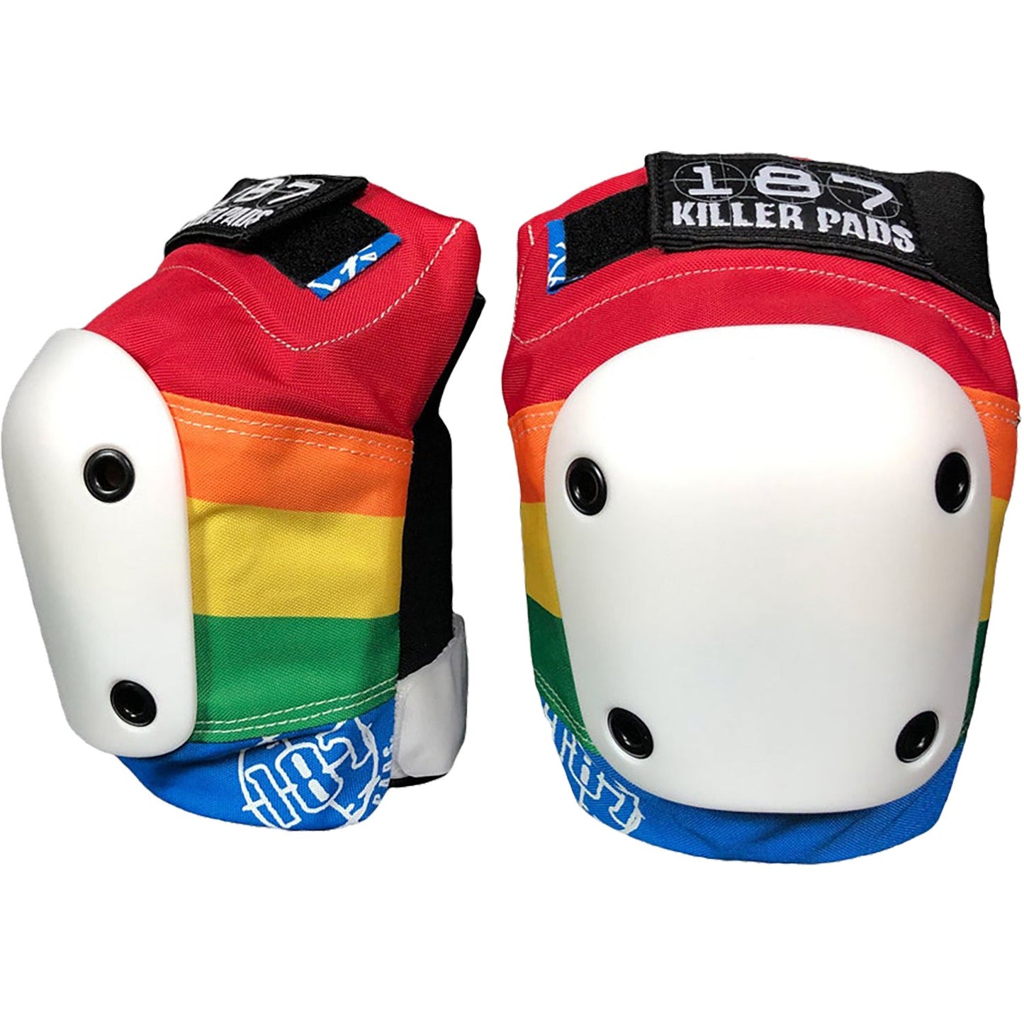 187 Killer Pads Slim Knee Pads - Rainbow - Bow Shock Marketplace