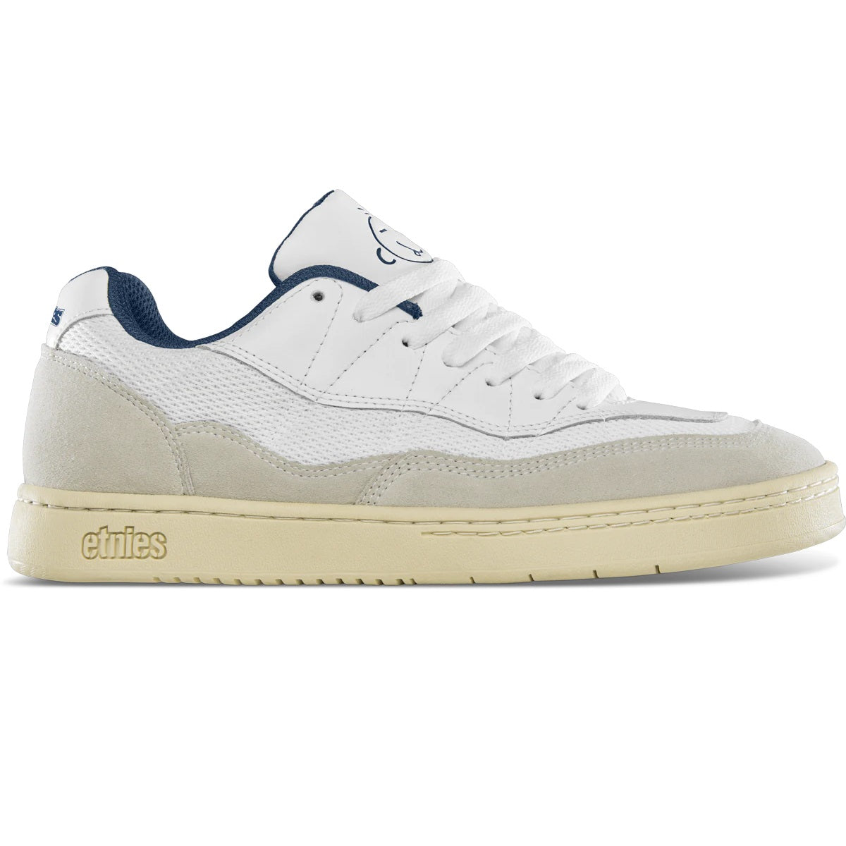 Etnies Shoes Snake - White/Navy - Bow Shock Marketplace