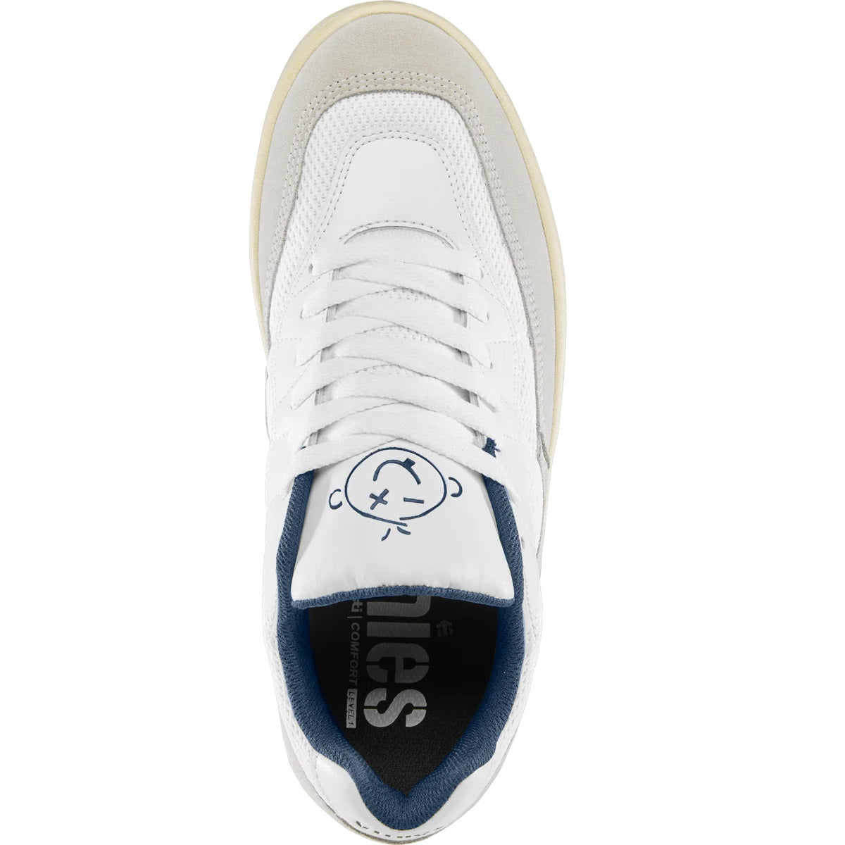Etnies Shoes Snake - White/Navy - Bow Shock Marketplace