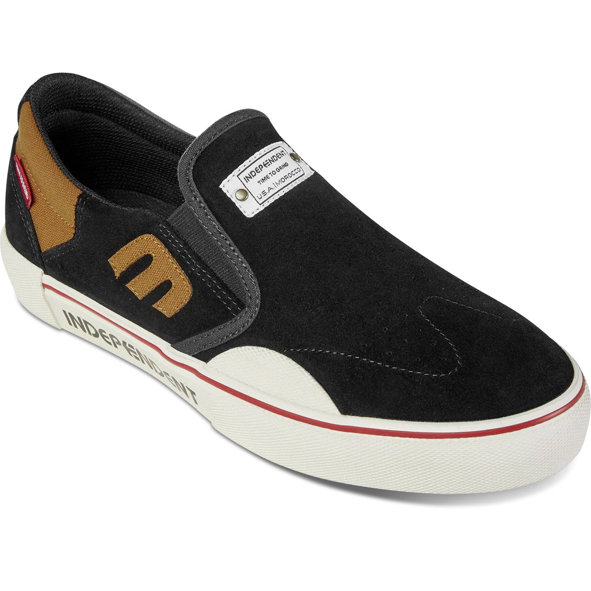 Etnies Shoes Marana Slip X Indy - Black/Brown - Bow Shock Marketplace