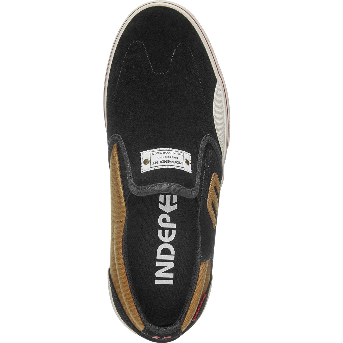 Etnies Shoes Marana Slip X Indy - Black/Brown - Bow Shock Marketplace