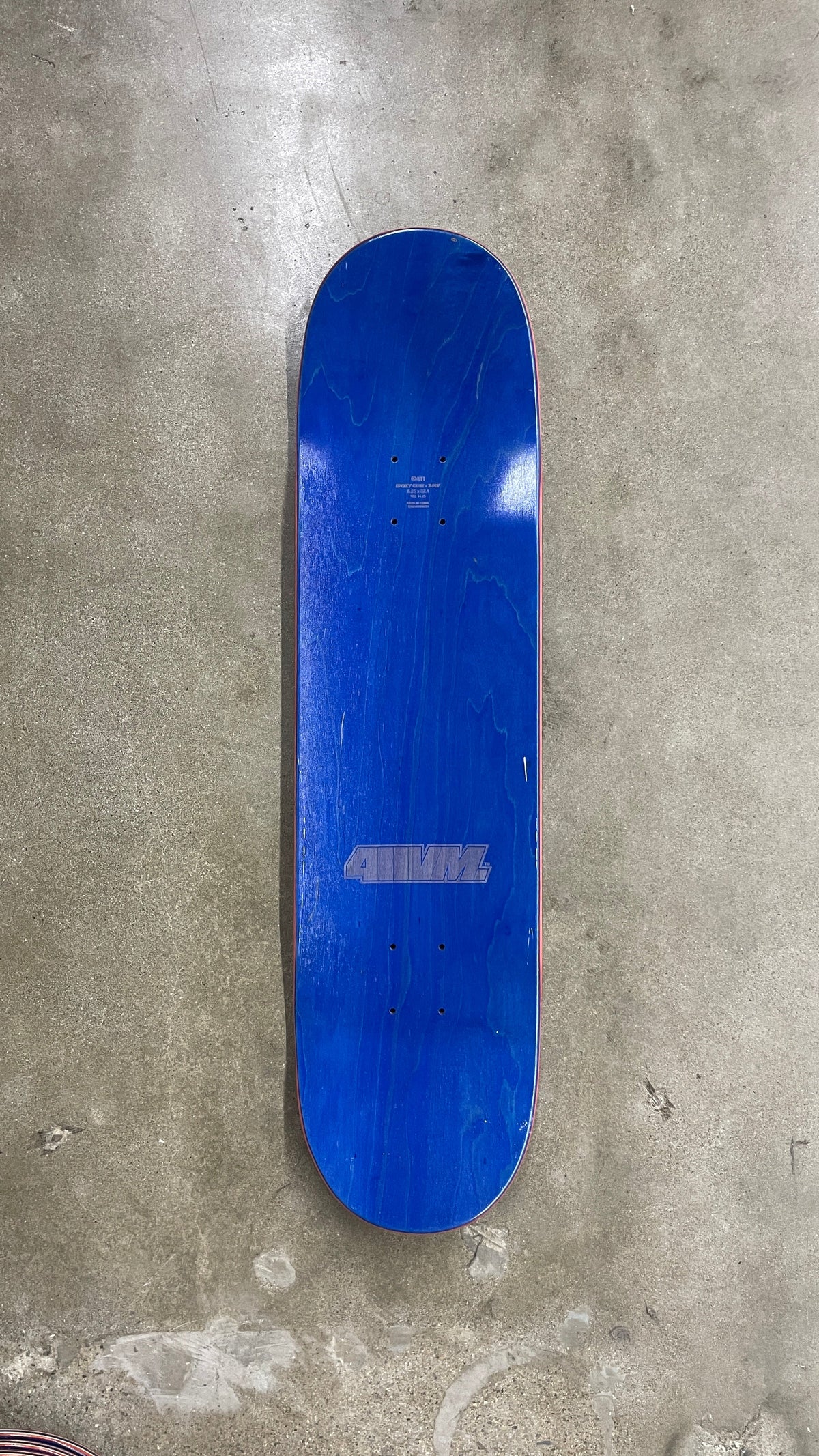 411VM Athletic 93 8.5" Skateboard Deck