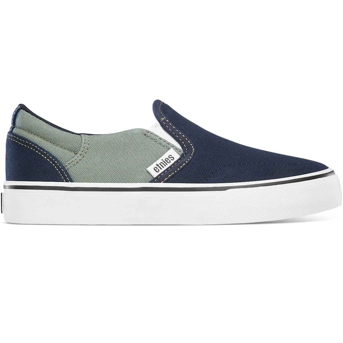 Etnies Shoes Marana Slip Kids - Blue/Green - Bow Shock Marketplace