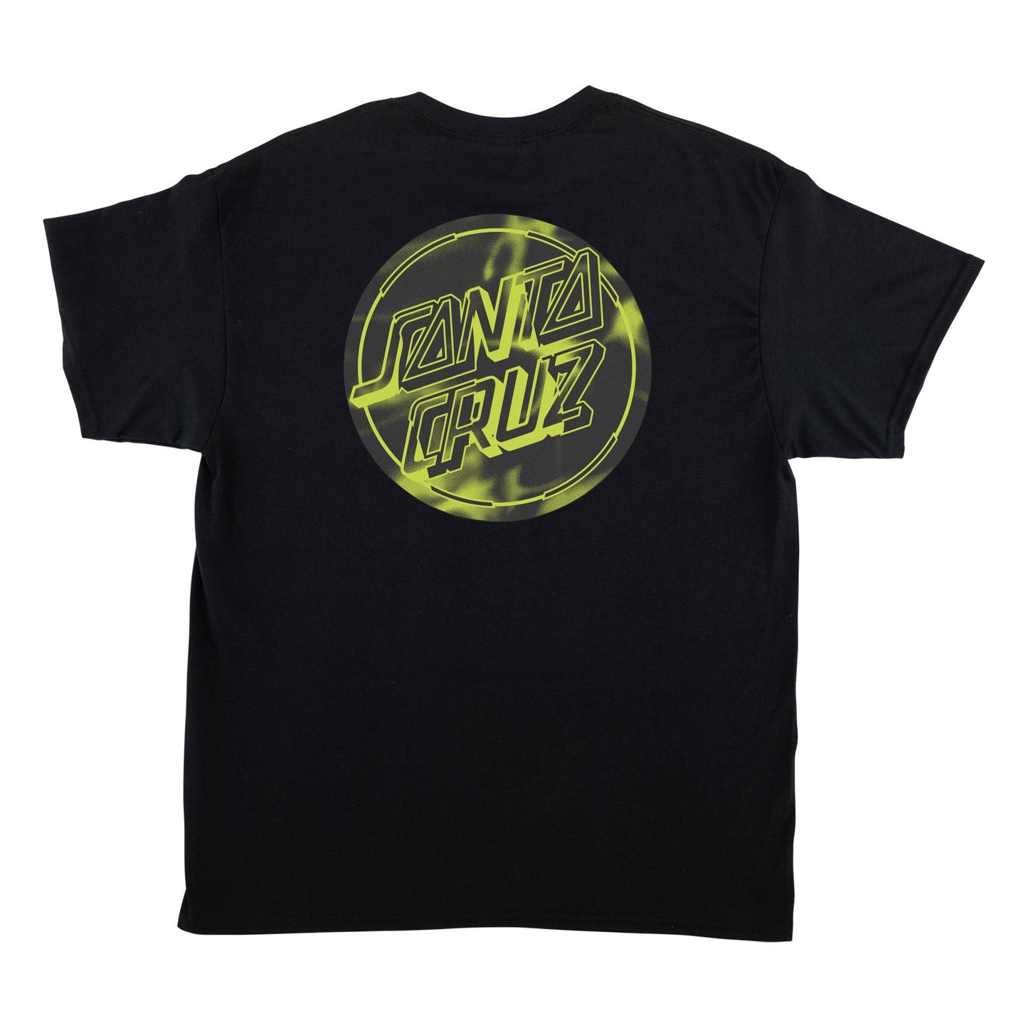 Santa Cruz Acid Cloud Dot Black S/s Shirt