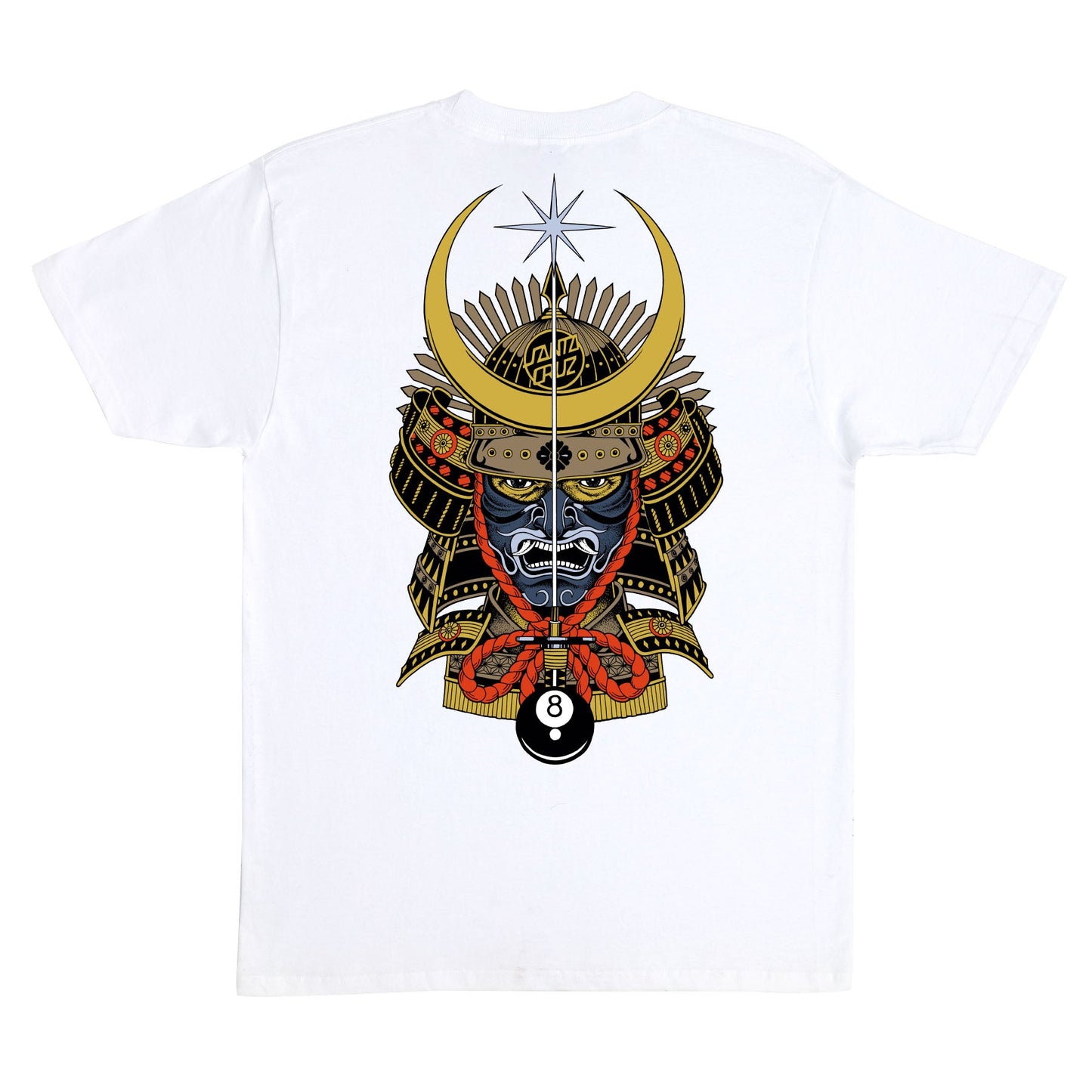 Santa Cruz Winkowski Samurai White S/s Shirt