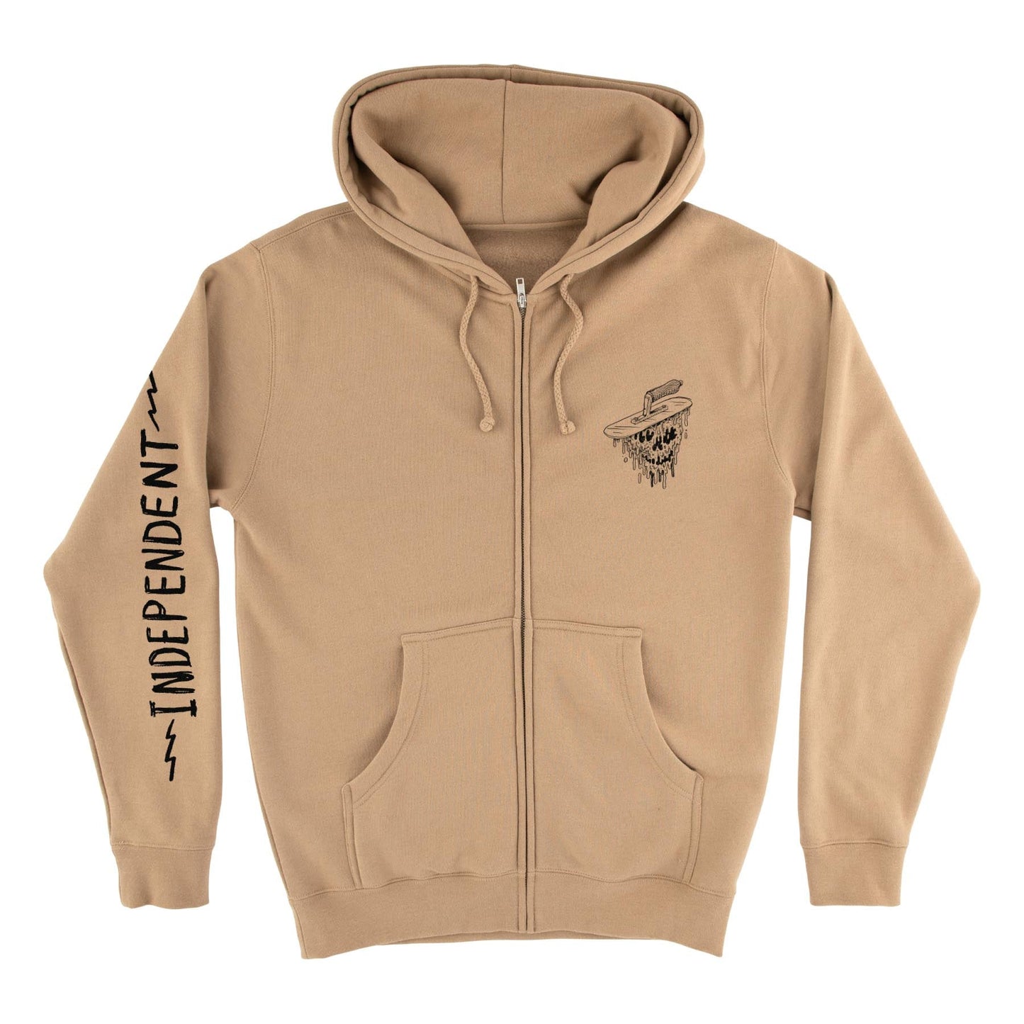 Independent Bratrud Notebook Zip-Up Hooded Sweatshirt - Bow Shock Marketplace