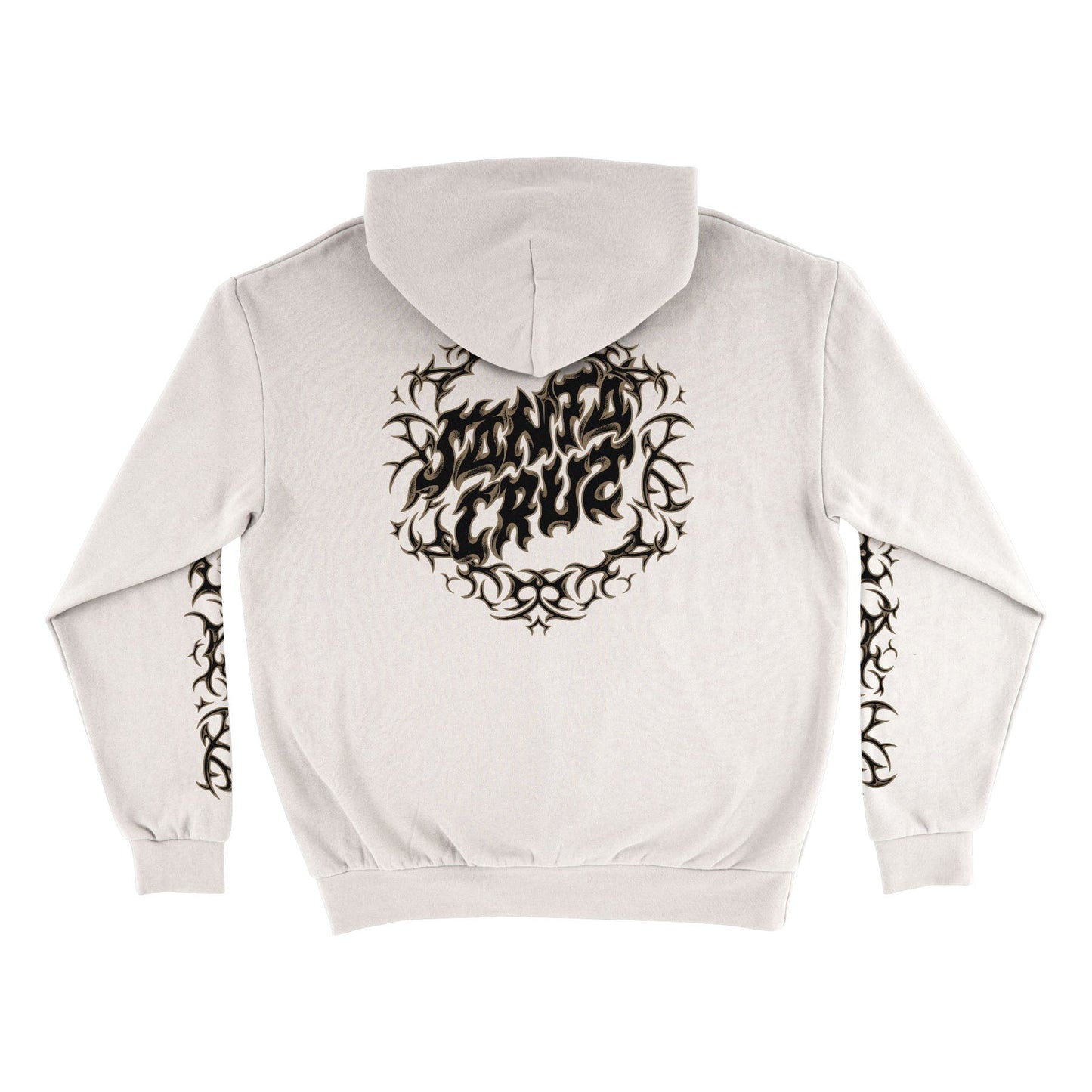 Santa Cruz Razor Dot Center Heavyweight Bone Hooded Sweatshirt