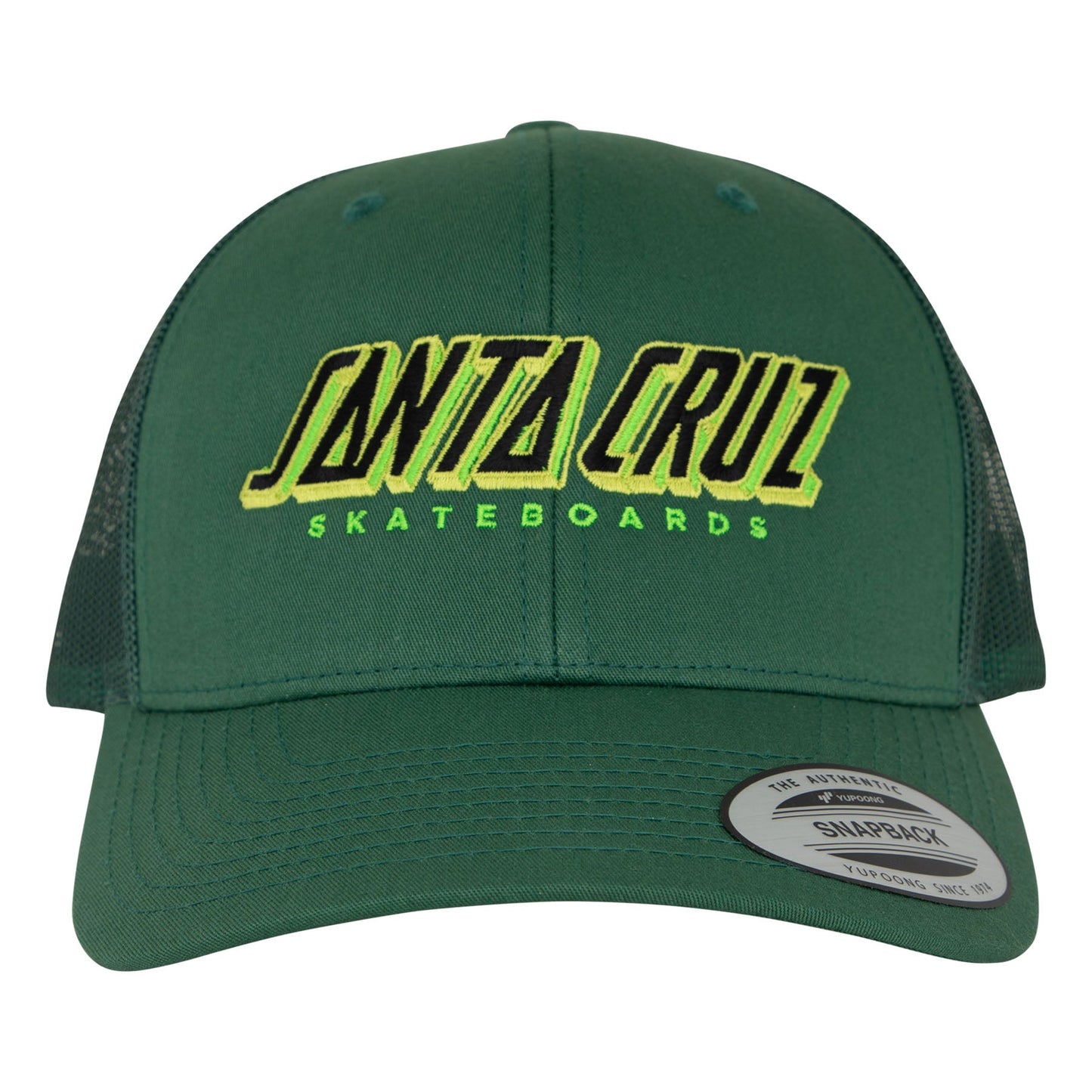 Santa Cruz Big Strip Evergreen Snapback Hat