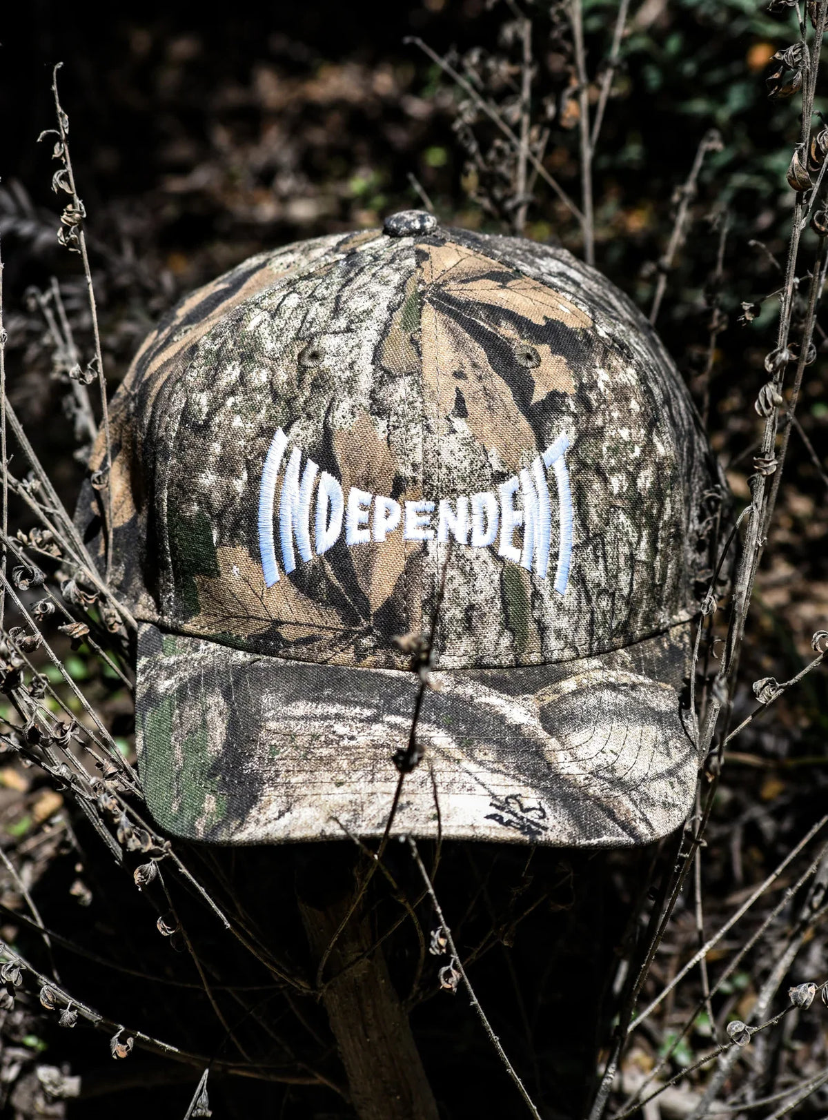 Independent X Realtree Span Logo Snapback Hat